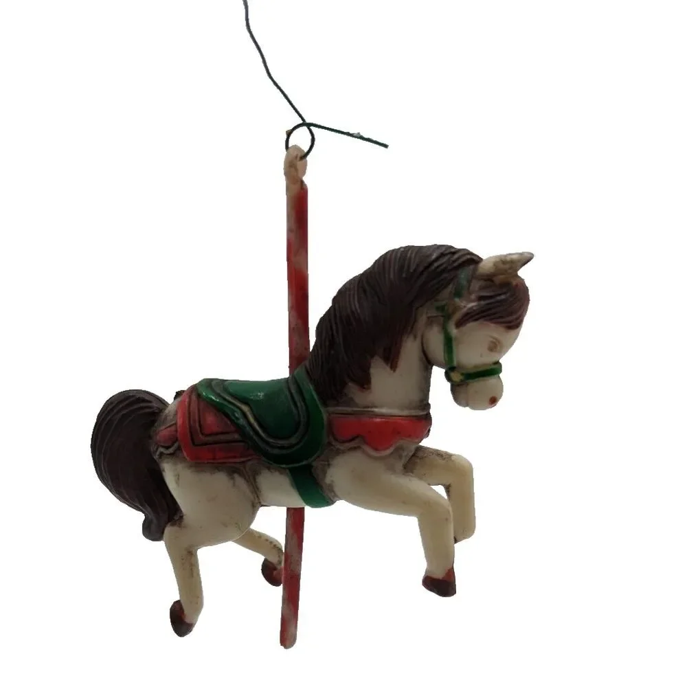 Vintage Horse Carousel‎ Ornament